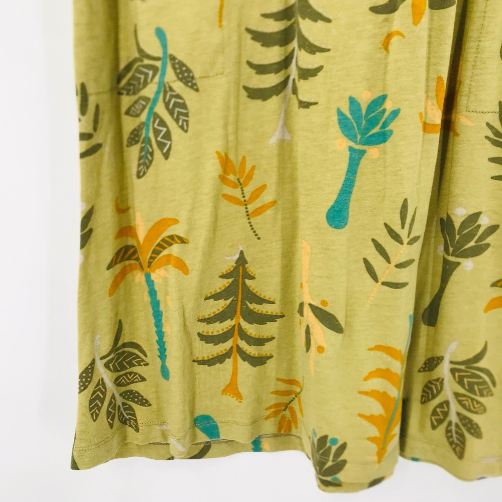 Gudrun Sjoden Organic Cotton Tree Print Dress Green Size Small - Picture 6 of 7